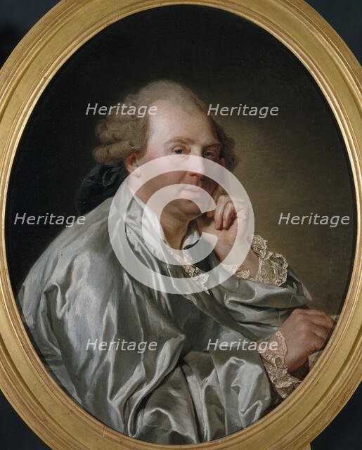 Portrait de Charles-Claude de Flahaut de la Billarderie, comte d'Angiviller (1730-1809)..., , c1771. Creator: Etienne Aubry.