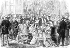 A reception by M. Thiers at the Palace of the Elysée, 1872. Creator: Unknown.