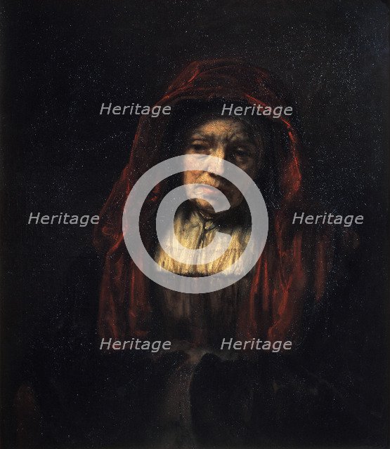 'Portrait of an Old Woman', 1654.  Artist: Rembrandt Harmensz van Rijn    
