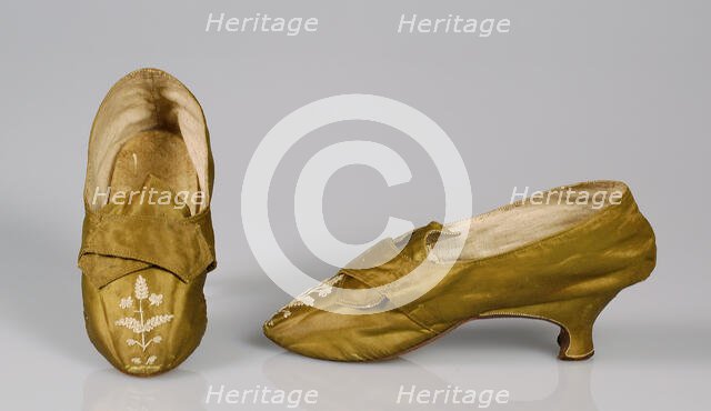 Shoes, European, 1775-89. Creator: Unknown.