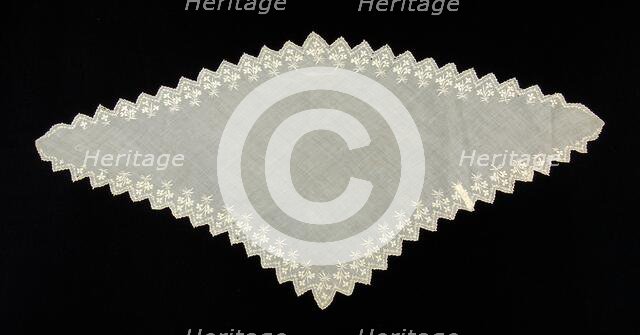 Fichu, American, 1830-40. Creator: Unknown.