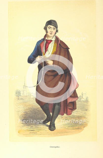 Corregidor, 1848.  Creators: Clerman, Duverger.