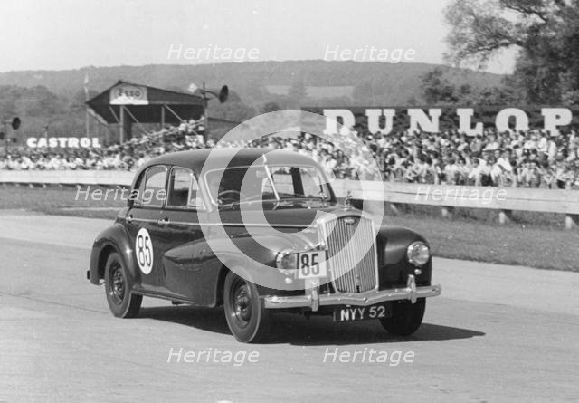 1953 Wolseley 6-80 at Goodwood. Creator: Unknown.