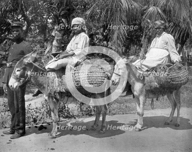 'Off to the jail', Jamaica, c1905.Artist: Adolphe Duperly & Son