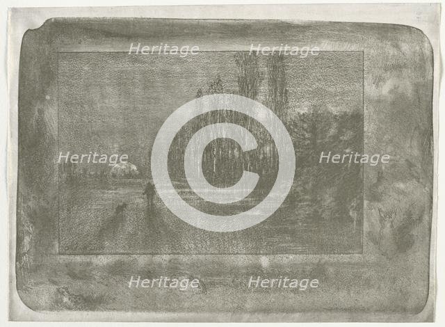 The Little Hunter, 1892. Creator: Félix Hilaire Buhot (French, 1847-1898).