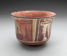 Cup Depicting Long-Necked Birds, 180 B.C./A.D. 500. Creator: Unknown.