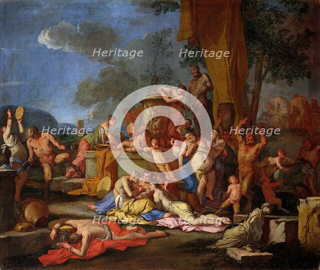 Bacchanalia, ca 1665-1669. Creator: Carpioni, Giulio (1613-1678).