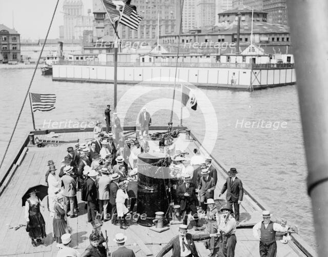 Menotti Nanni's safe, 1918. Creator: Bain News Service.