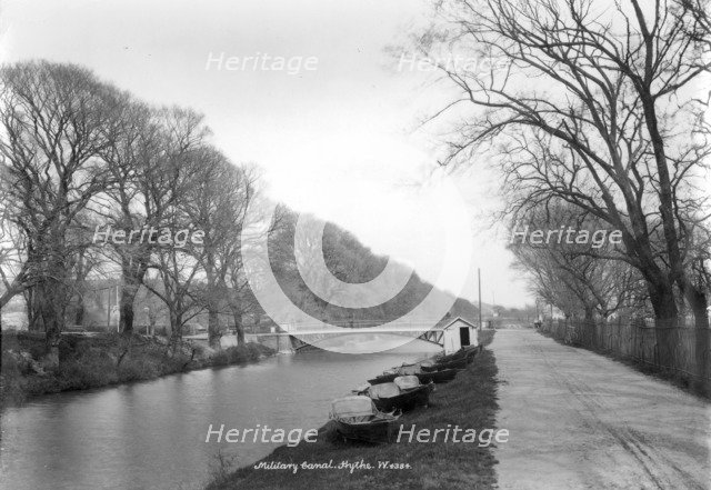 Military Canal, Kent, 1890-1910. Artist: Unknown