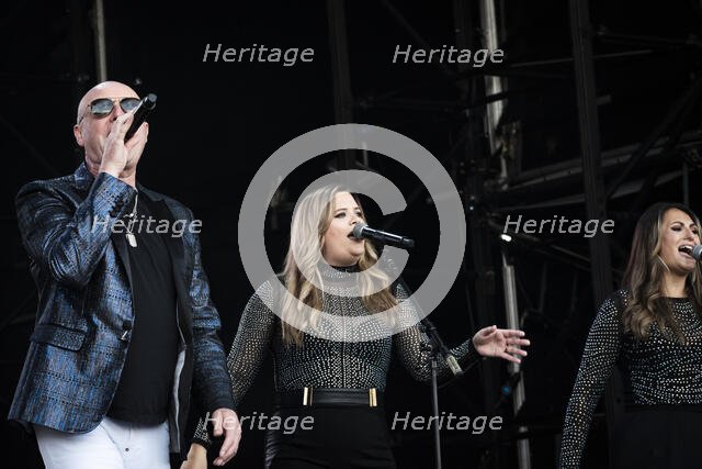 Glenn Gregory, Heaven 17 live at Heritage Live, Audley End House, Essex, Aug 2023. Creator: Annapaola Marchesani.