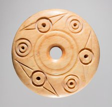 Spindle Whorl, 700s - 900s. Creator: Unknown.