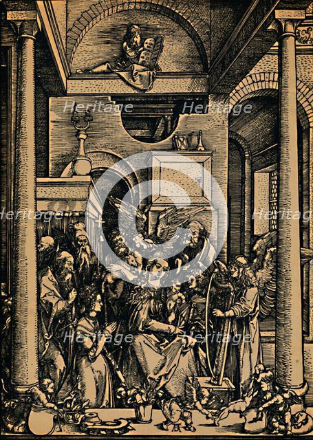 'Die Verehrung der Maria', ('The Veneration of Mary'), 1504. Creator: Albrecht Durer.