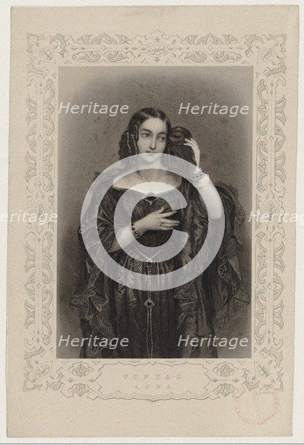 Henriette Sontag in opera Don Giovanni by Wolfgang Amadeus Mozart.