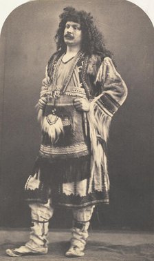 [Self-Portrait in Costume], 1862-64. Creator: Nadar.