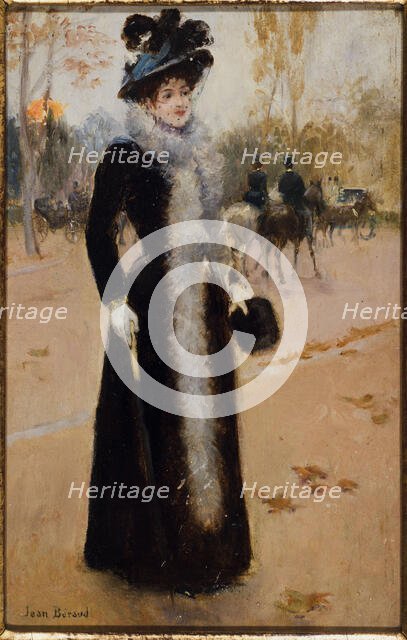 Parisian in the Bois, c1890. Creator: Unknown.