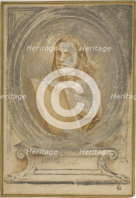 Portrait of Pietro Testa, after c. 1645. Creator: Unknown.