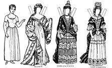 'The Gallery of British Costume: Some of the Dresses Worn in Anne's Reign', c1934. Artist: Unknown.