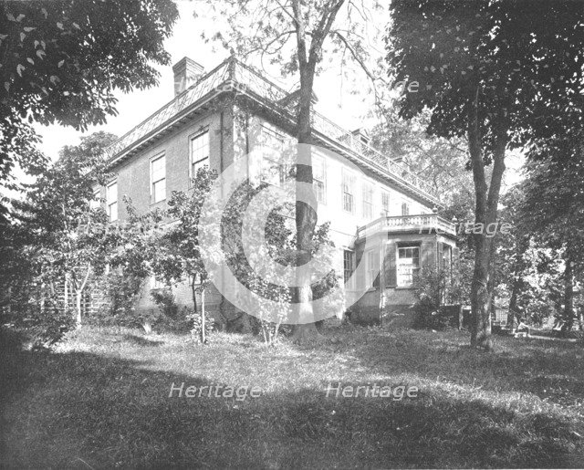 Schuyler Mansion, Albany, New York State, USA, c1900.  Creator: Unknown.