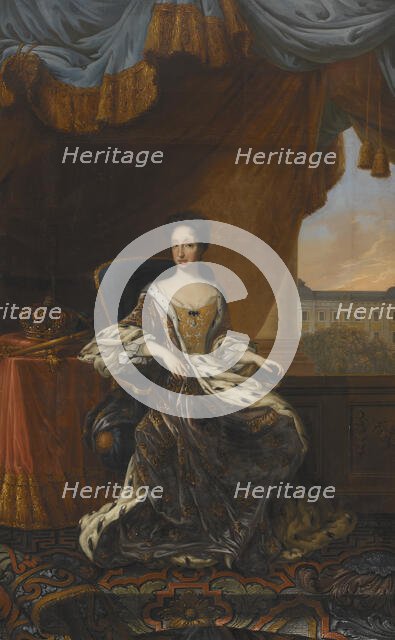 Hedvig Eleonora, 1636-1715, Queen of Sweden, late 17th-early 19th century. Creator: David von Krafft.
