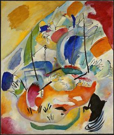 Improvisation 31 (Sea Battle). Artist: Kandinsky, Wassily Vasilyevich (1866-1944)