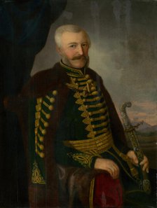 Portrait of J. Szmrecsányi, c1844. Creator: Jozef Bozetech Klemens.