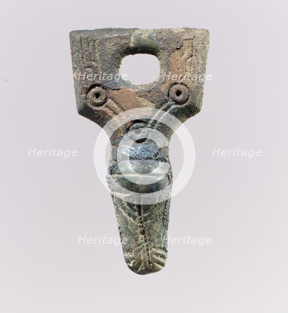 Belt Ornament (?), Frankish, middle of 6th century. Creator: Unknown.