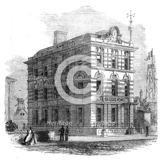 The Sailors' Home at Great Yarmouth, 1861. Creator: Unknown.