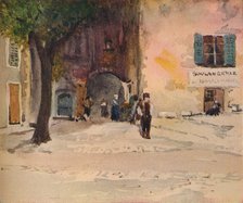 'The Gateway, Tourettes, Provence', c1899. Artist: Edward Millington Synge.