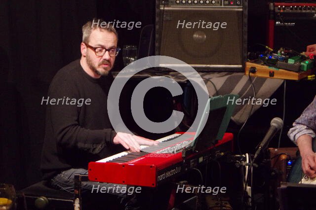 Jim Watson, Ray Russell Quintet, Verdict Jazz Club, Brighton, East Sussex, 18 Mar 2023. Creator: Brian O'Connor.