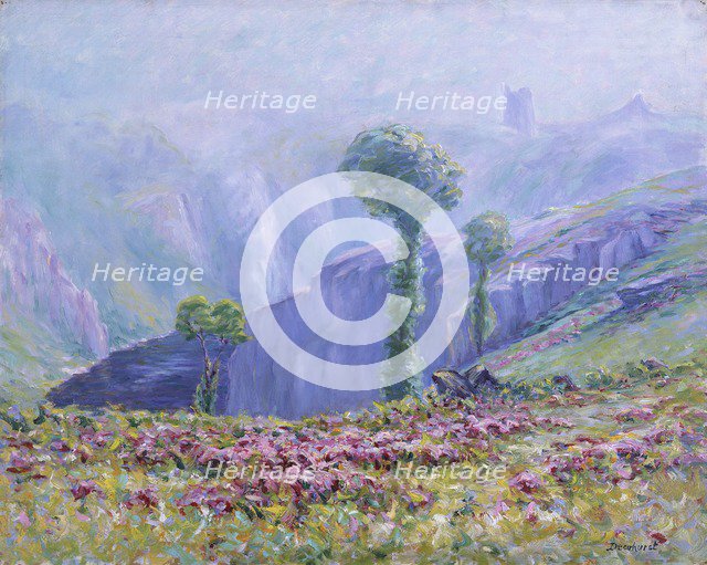 'Summer mist, Valley of La Creuse', 1880-1940. Artist: Wynford Dewhurst