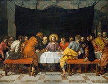 The Last Supper. Artist: Pourbus, Frans, the Younger (1569-1622)