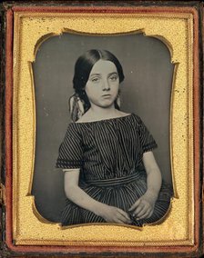 Portrait of a Girl, c. 1850. Creator: Unknown.