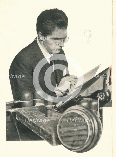 'Professor Low propounds: The Quality of Perfection Defies Analysis, But It Is Significant That It  Artist: Unknown.