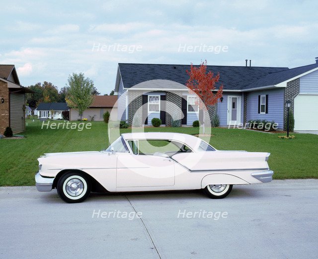 1957 Oldsmobile 88. Artist: Unknown.