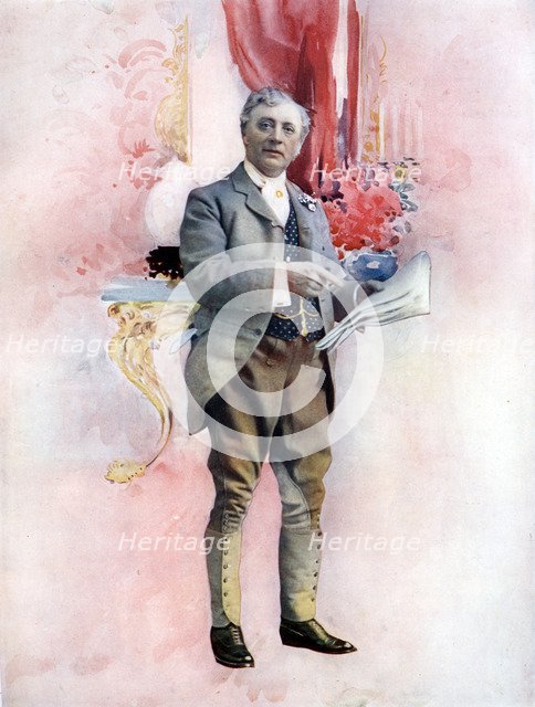 Charles Groves in The Elder Miss Blossom, c1902.Artist: Ellis & Walery