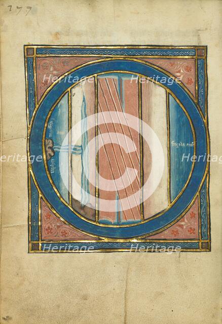 A Map of the World; De Natura Avium; De Pastoribus et Ovibus, 1277 or after. Creator: Unknown.