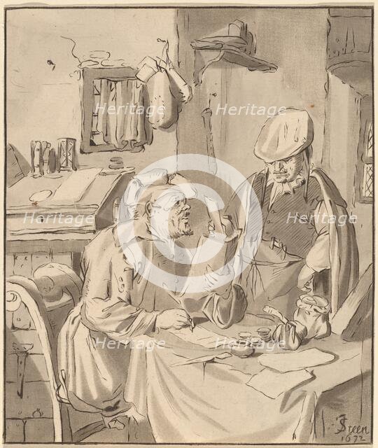 The Collector, 1777, published 1786. Creator: Bernhard Schreuder.