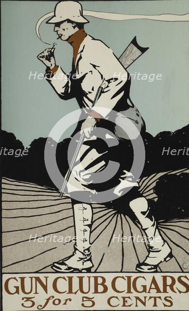 Gun club cigars, c1895 - 1917. Creator: Unknown.