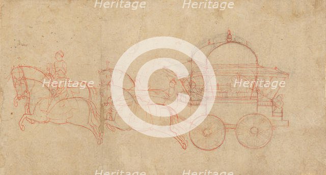 War Chariot, mid-19th century. Creator: Unknown.