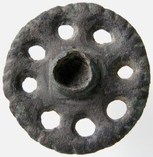 Disk Brooch, Merovingian, 8th-9th century. Creator: Unknown.