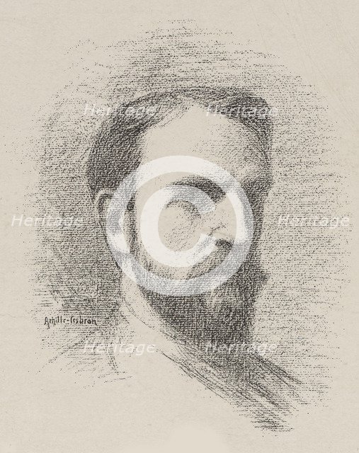 Portrait of the organist and composer Alexandre Georges (1850-1938), 1910.