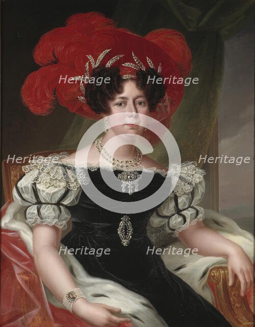 Desideria, 1781-1860, Queen of Sweden and Norway, married to Karl XIV Johan, 1830. Creator: Fredric Westin.