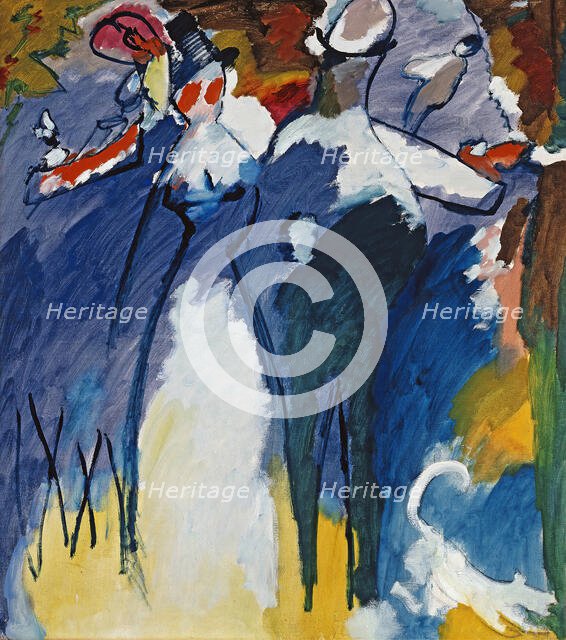 Impression VI (Sunday), 1911. Creator: Kandinsky, Wassily Vasilyevich (1866-1944).