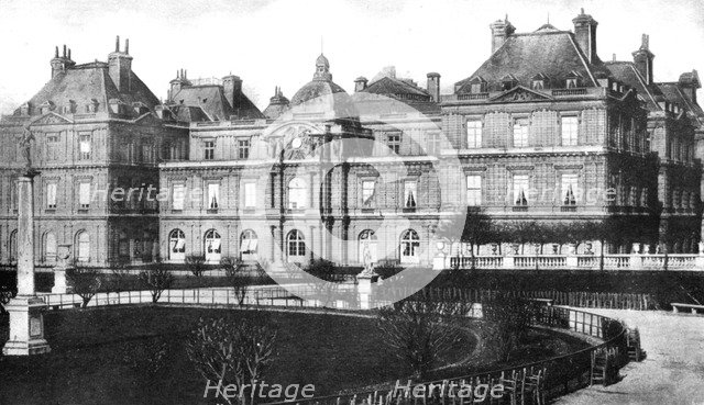 The Palace of Luxembourg, home of the French Senate, Paris, France, 1926. Artist: Unknown