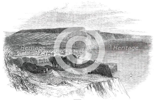 Watering-Places of Devon - Sidmouth, 1850. Creators: Birket Foster, Edmund Evans.