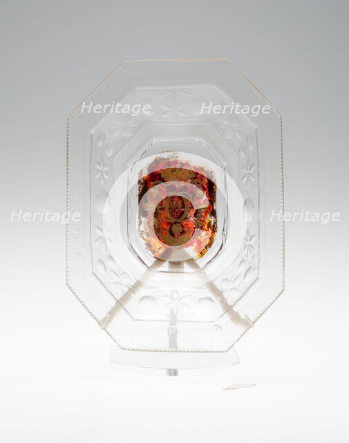 Dish, Bohemia, Early 18th century. Creator: Bohemia Glass.