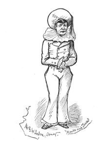 Mr. G. W. Anson: song. "Moods and Tenses", 1883.  Creator: Unknown.