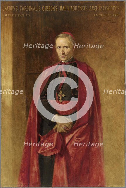 Cardinal James Gibbons, 1904. Creator: Theobald Chartran.