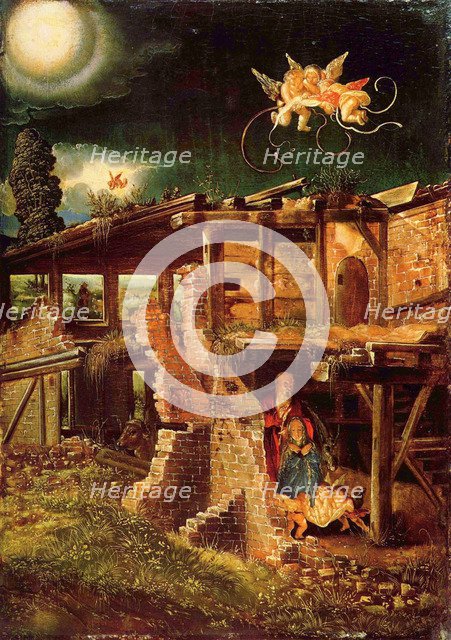 The Holy Night (The Nativity of Christ), c. 1513. Artist: Altdorfer, Albrecht (c. 1480-1538)