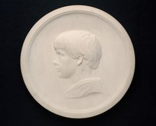 Portrait of Dorothy Woolner, 1882. Creator: Thomas Woolner.